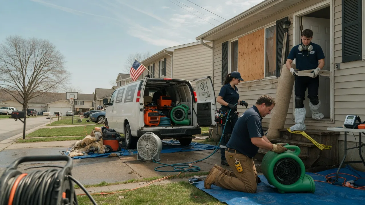 Water Damage Restoration in Baden, PA near me